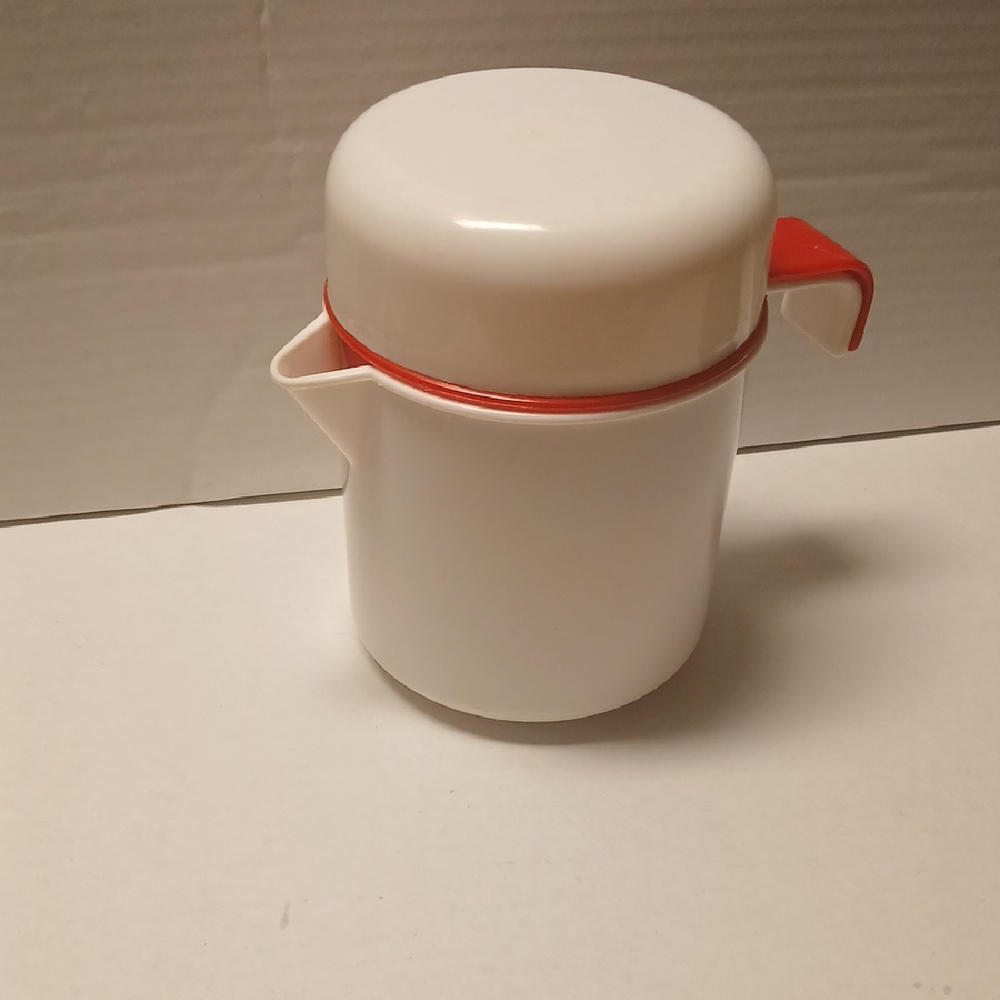 Orange manual Juicer White Red Kitchen Container Made In Italy GUC